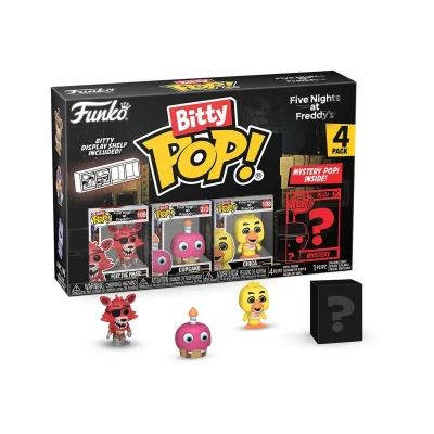 FUNKO Figurine Bitty Pop! - Five Nights At Freddy's - Foxy 4pk