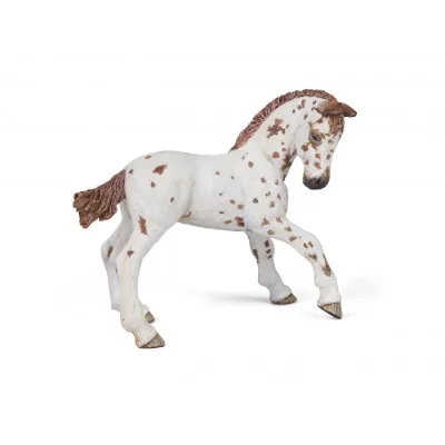 PAPO Figurine cheval apaloosa : poulain