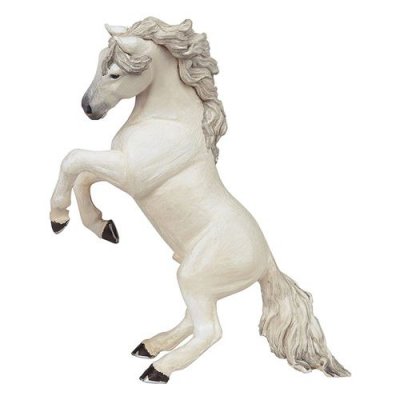 PAPO Figurine - Cheval cabr&eacute; - Blanc