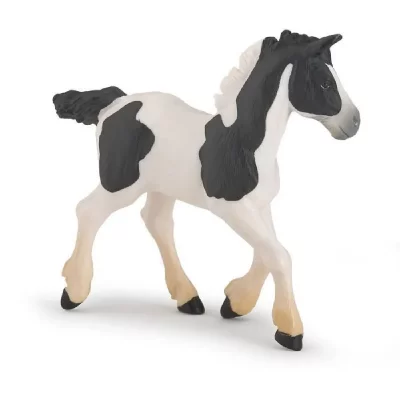 PAPO Figurine cheval cob noir : poulain HAB3465000515089
