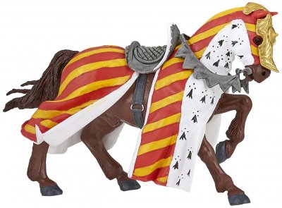 PAPO Figurine Cheval de Tournoi 