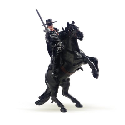 PAPO Figurine Cheval de Zorro collection : Tornado  