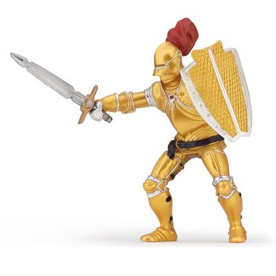 PAPO Figurine chevalier or en armure  
