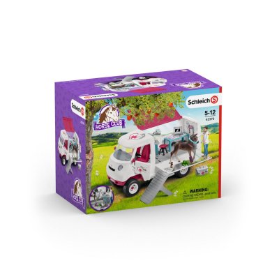 SCHLEICH Figurine - Clinique v&eacute;t&eacute;rinaire mobile