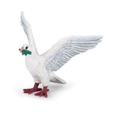 PAPO Figurine Colombe -  - LA VIE SAUVAGE - Enfant - Int&eacute;rieur - Blanc