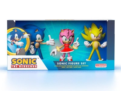 COMANSI Figurine  Sonic The Hedgehog (x3)