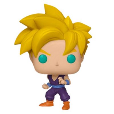  Figurine Dbz - Super Saiyan Son Gohan Exclu Pop 10cm