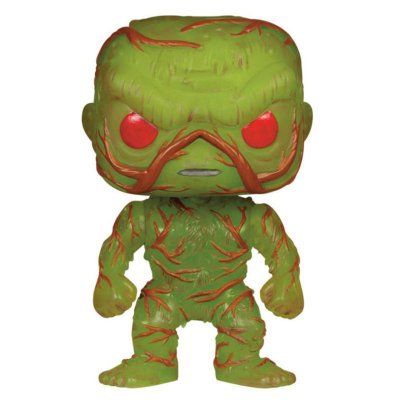  Figurine DC Heroes - Swamp Thing Flocked Exclu Pop 10cm 