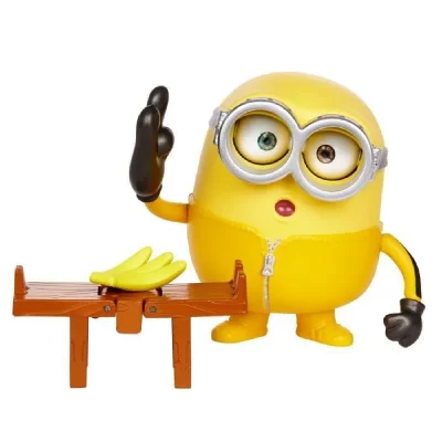 MATTEL Figurine Deluxe Minions Bob et Lasso 9&nbsp;cm 