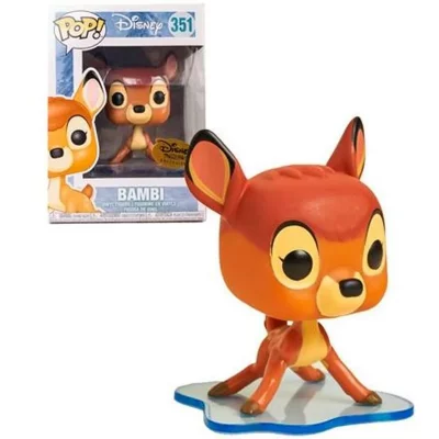 FUNKO Figurine Disney - Bambi - Bambi Snowflake Mountain Exclusive Pop 10cm