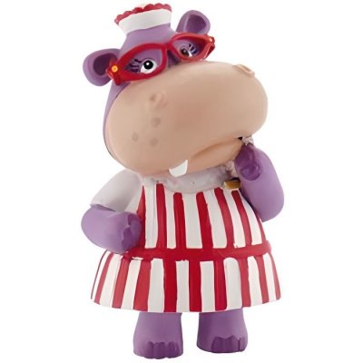 BULLYLAND Figurine Docteur la peluche : Hallie l'hippopotame