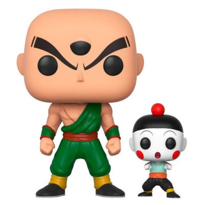  Figurine dragon ball z - tenshinhan & chiaotzu - pop 10 cm FK32254