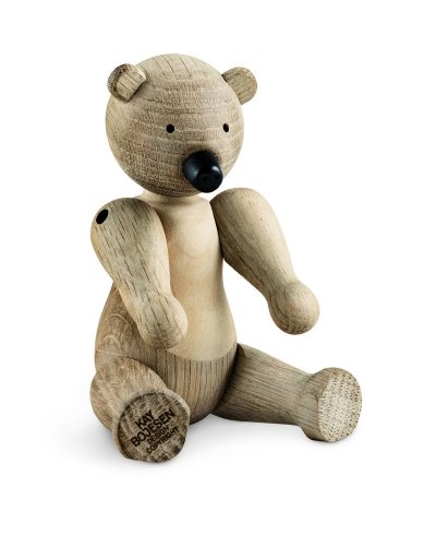KAY BOJESEN Figurine en bois en forme d'ours Marron Kay-Bojesen