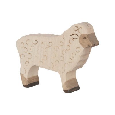 HOLZTIGER Figurine en bois Mouton  