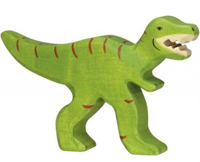 HOLZTIGER Figurine en bois Tyrannosaure  