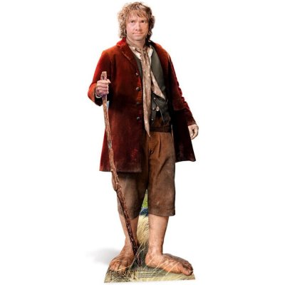 STAR CUTOUTS Figurine en carton taille r&eacute;elle Bilbon Sacquet Le Hobbit