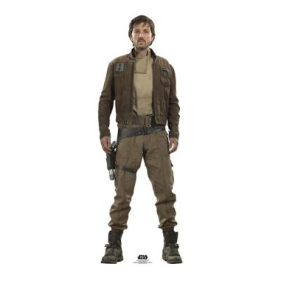 STAR CUTOUTS Figurine en carton taille r&eacute;elle captain cassian andor star wars rogue one