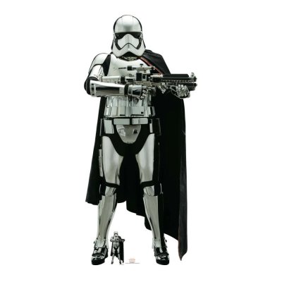 STAR CUTOUTS Figurine en carton taille r&eacute;elle Captain Phasma Star Wars H 194 CM