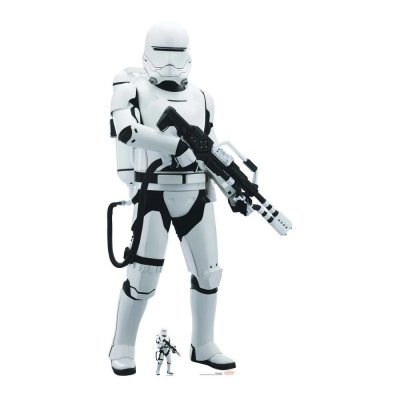 STAR CUTOUTS Figurine en carton taille r&eacute;elle Flametrooper Star Wars H 180 CM