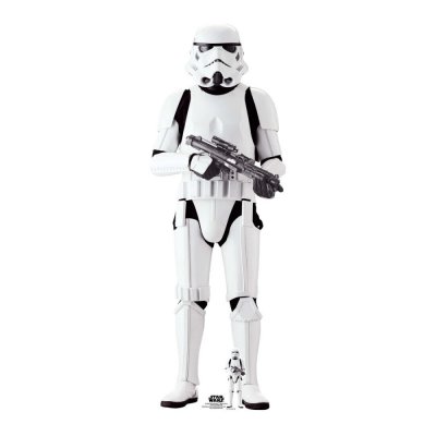 STAR CUTOUTS Figurine en carton taille r&eacute;elle Imperial Stormtrooper Star Wars Rogue one
