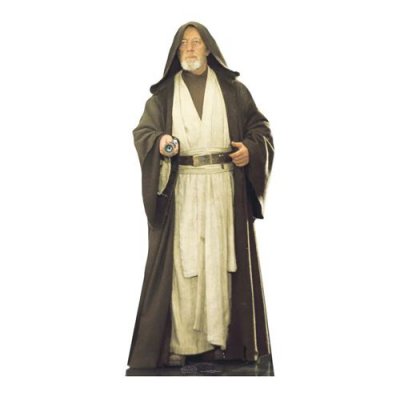 GENERIQUE Figurine en carton taille r&eacute;elle obi wan kenobi (alec guiness) star wars