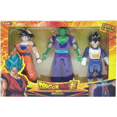 SILVERLIT Figurine extensible DRAGON BALL - Pack de 3 - MONSTER FLEX - Neuf
