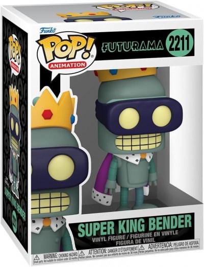 FUNKO Figurine  Animation Futurama Super King Bender