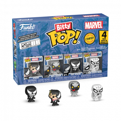 FUNKO Figurine  Bitty Marvel Spider-Man Venom (x4)