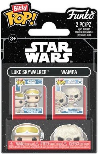  Figurine Funko Bitty Pop! 2pcs - Star Wars - Luke & Wampa