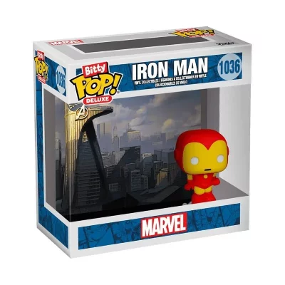 FUNKO Figurine  Bitty Pop Deluxe Iron Man Avenger Tower 