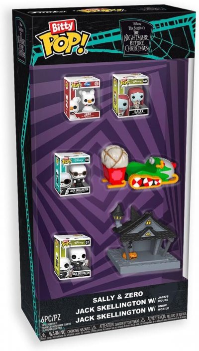 FUNKO Figurine  Bitty Pop! L'etrange Noel De Mr Jack Starter Set