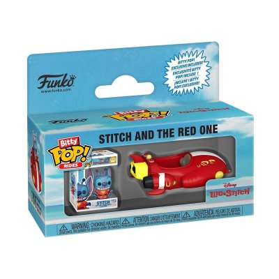 FUNKO Figurine  Bitty Pop! Ride - Lilo Et Stitch - The Red One Avec Stitch 