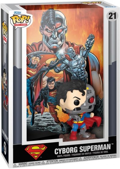 FUNKO Figurine  DC Comics POP! Comic Cover Vinyl Cyborg Superman