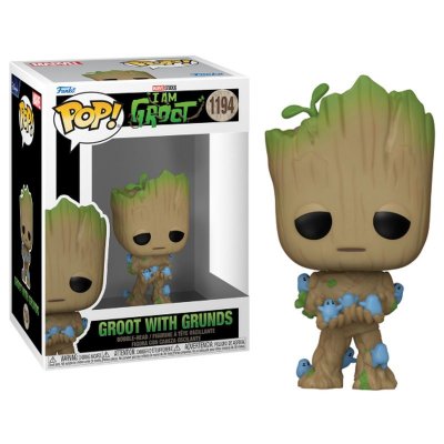 FUNKO Figurine  Groot POP! Vinyl Groot w/ Grunds 9 cm- - Figurine