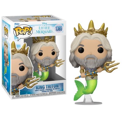 FUNKO Figurine  La Petite Sir&egrave;ne POP! Disney Vinyl King Triton 9 cm- -