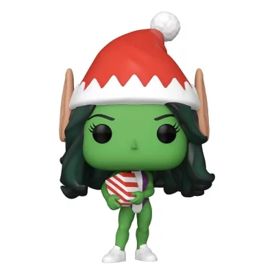 FUNKO Figurine  Marvel Pop Holiday She Hulk- - Figurine