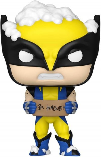 FUNKO Figurine  Marvel Pop Holiday Wolverine W/ Sign- - Figurine