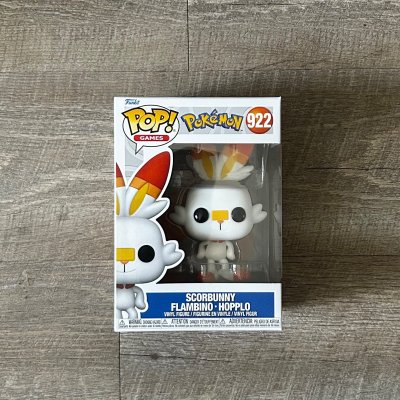 FUNKO Figurine  Pokemon POP! Games Vinyl Scorbunny (EMEA) 9 cm - - Fig