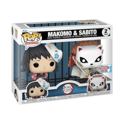 FUNKO Figurine  Pop! 2-pack - Demon Slayer - Nycc 23 Makomo Et Sabito