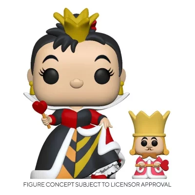 FUNKO Figurine  Pop and Buddy Disney Alice 70th Queen with King 