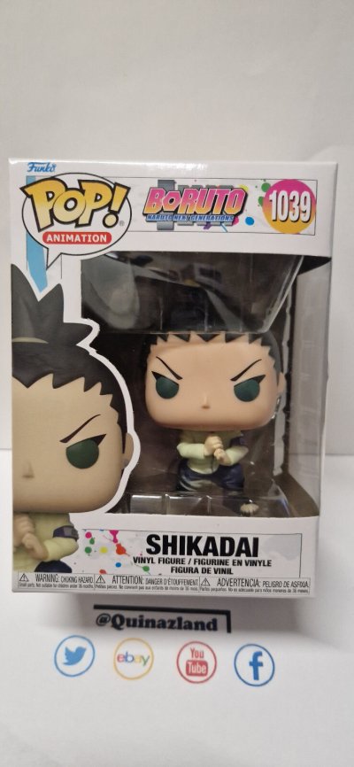 FUNKO Figurine  Pop Animation Boruto Naruto Next Generations Shikadai 