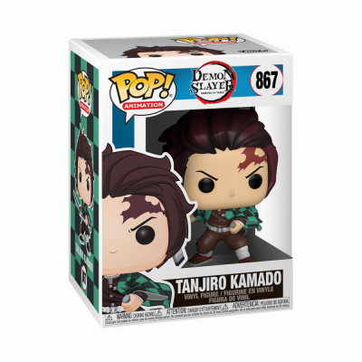FUNKO Figurine  Pop Animation Demon Slayer Tanjiro Kamado 