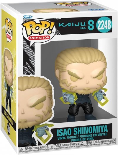 FUNKO Figurine  Pop Animation Kaiju No.8 Isao Shinomiya
