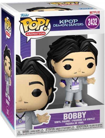 FUNKO Figurine  Pop Animation KPop Demon Hunters Bobby