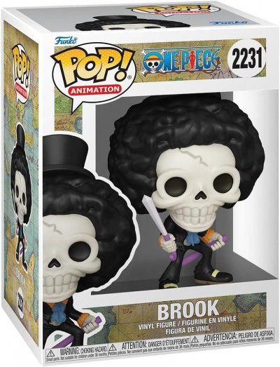 FUNKO Figurine  Pop Animation One Piece Refresh Brook