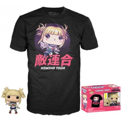 FUNKO Figurine  Pop! Avec T-Shirt - My Hero Academia - Himiko Unmasked - Taille M