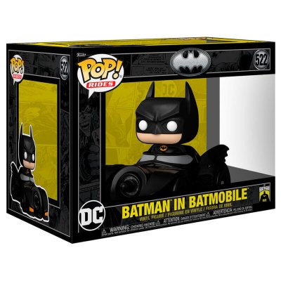 FUNKO Figurine  Pop Batman Avec Batmobile / Batman 85th /  Pop Heroes #522