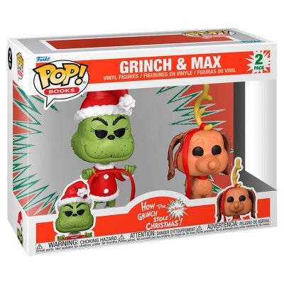 FUNKO Figurine  Pop Books HTGSC Grinch w/Max 