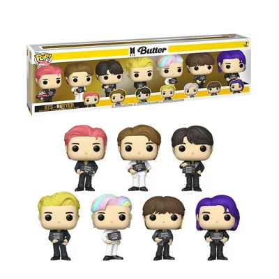 FUNKO Figurine  Pop! - Bts Butter - Pack De 7 