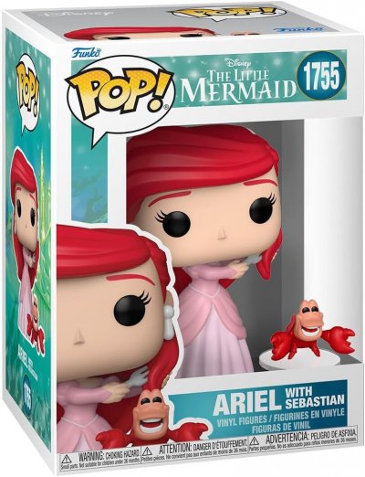 FUNKO Figurine  Pop & Buddy The Little Mermaid S3 Ariel with Sebastian